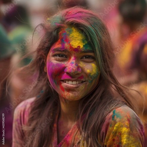 Amidst the lively tapestry of a cultural festival, spirited individuals unite in joyous celebration. Vibrant colors, rhythmic beats, and jubilant laughter paint a vivid portrait.