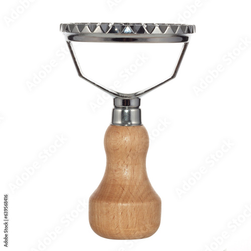 baking dish, for ravioli, on a white background