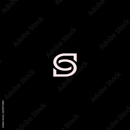 DS logo simple outline style