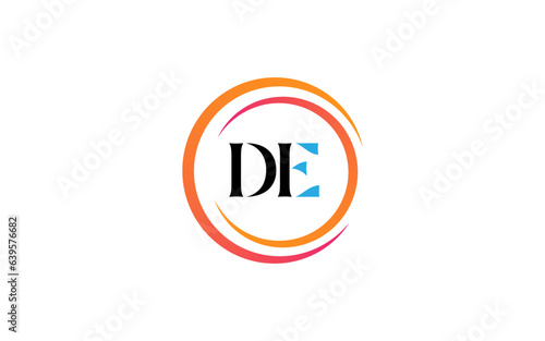 Free Download Creative  latter logo design initial de - GFXLoad