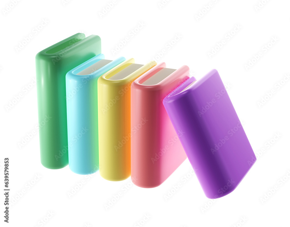3D Stack of Closed Books. Icon Isolated with clipping path. Render Educational or Business Literature. Reading Education, E-book, Literature, Encyclopedia, Textbook Illustration 3D Stack of Closed Books. Icon Isolated with clipping path. Render Educational or Business Literature. Reading Education, E-book, Literature, Encyclopedia, Textbook Illustration