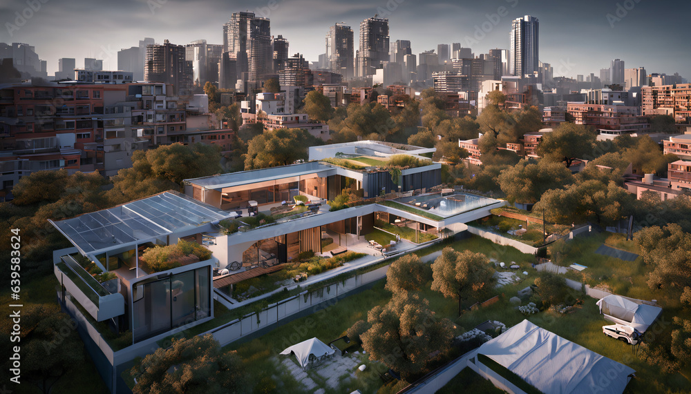 Obraz premium アーバンファーム