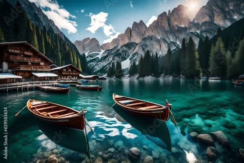 boats on the lake © Hamza