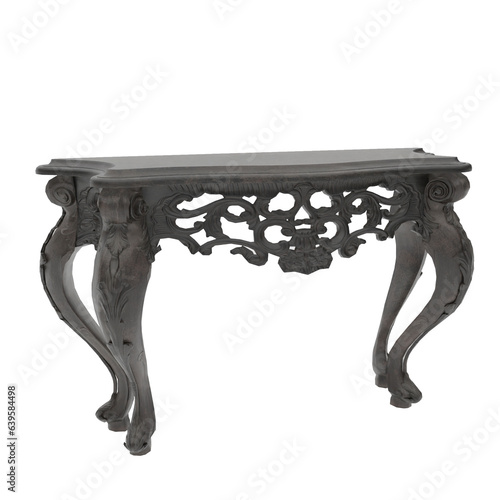 antique wooden table