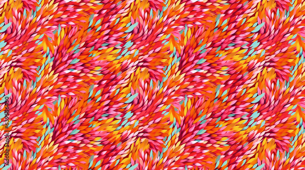Fototapeta premium pattern with flowers colorful background