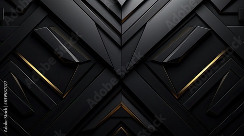 Front view abstract modern luxury black background for modern wallpapers background