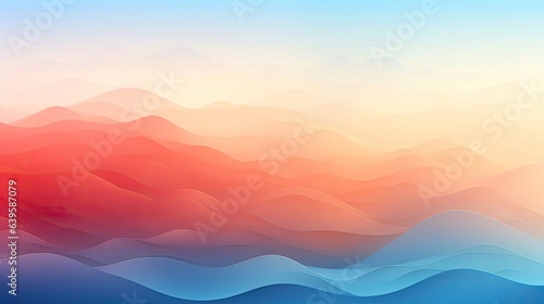 Front view beautiful gradient color with random pattern for desktop wallpaper or background © GradPlanet
