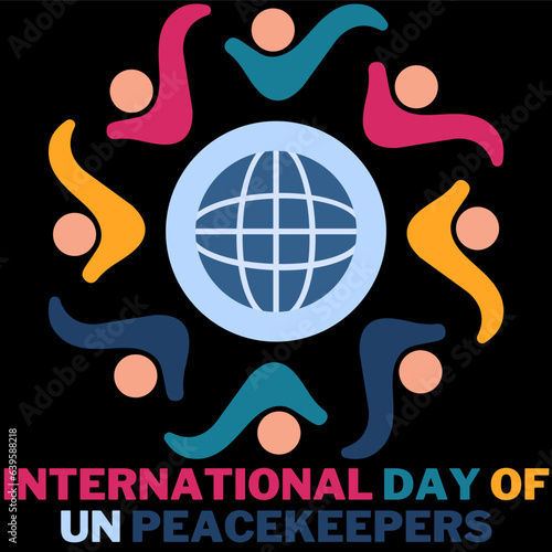 International Day of UN Peacekeepers illustration