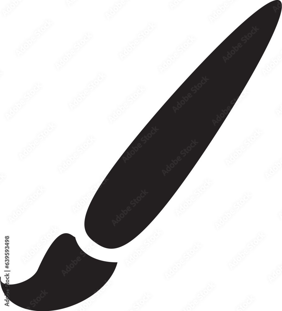 black brush black brush