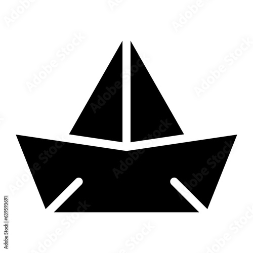 origami glyph icon