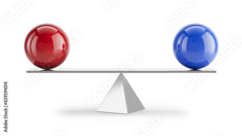 Canvas Print Perfect Balance Concept