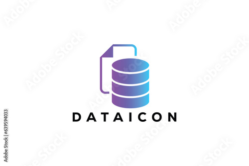 Big Data Icon/Logo Design. Data Icon Design. Database