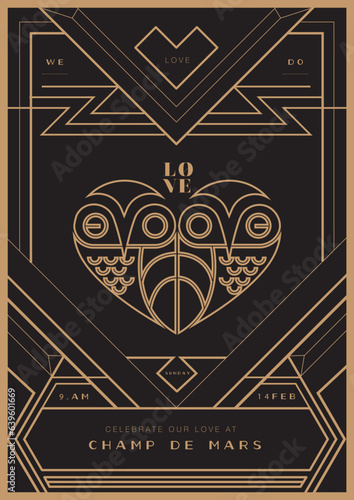 Classy wedding greetings. Wheel of love theme wedding greetings