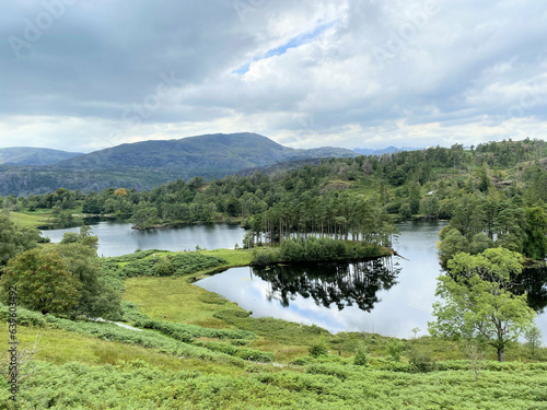 A view of Tarn Hows in the Lake District