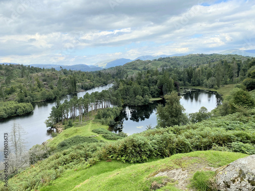 A view of Tarn Hows in the Lake District