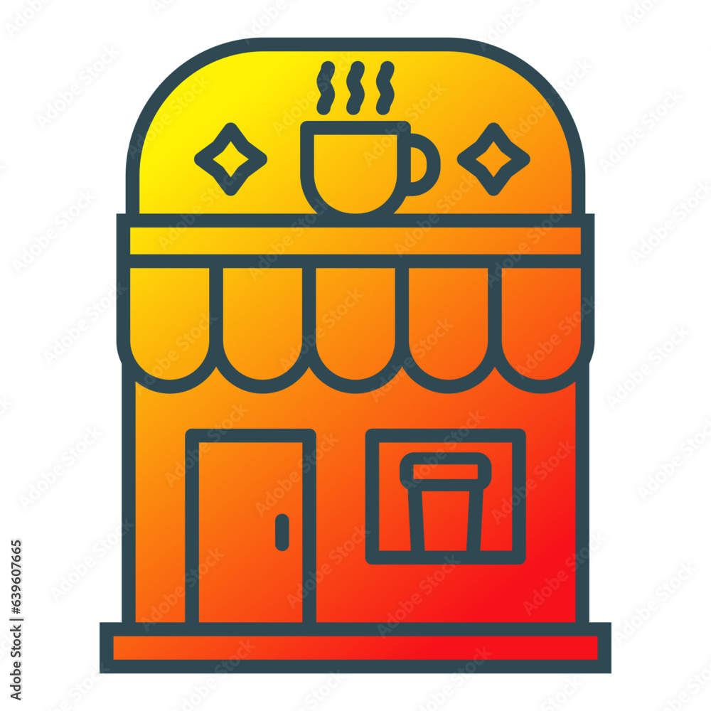 Coffee Shop Icon Coffee Shop Icon