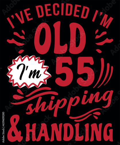 Typography quote vector print template t-shirt design