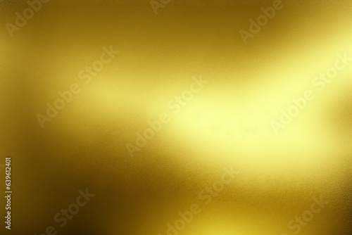 Texture of yellow or golden metal. Grunge. Metal surface with gold glitter. Generative AI