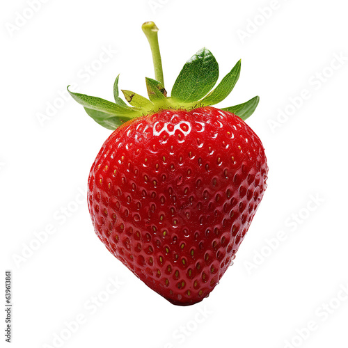 strawberry isolated on white