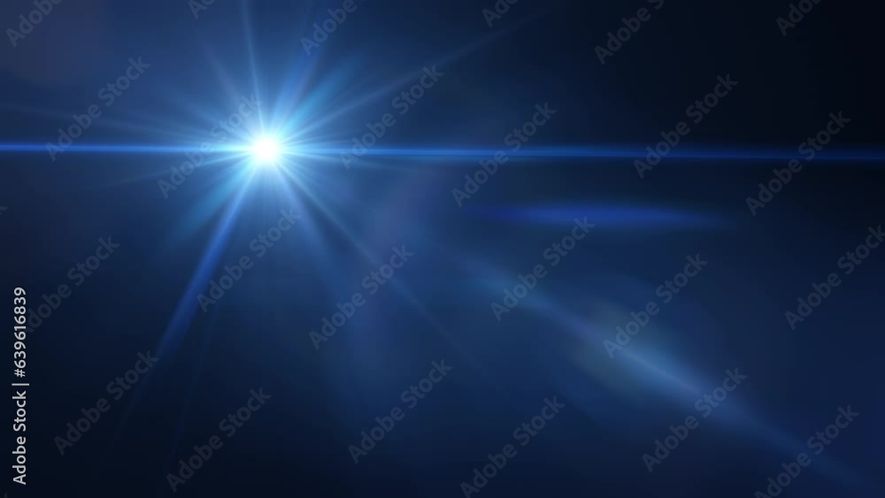 Blue optical lens flares shiny light burst animation art on black abstract background. Lighting lamp rays effect dynamic bright video footage. Blue optical lens flares shiny light burst animation art on black abstract background. Lighting lamp rays effect dynamic bright video footage.