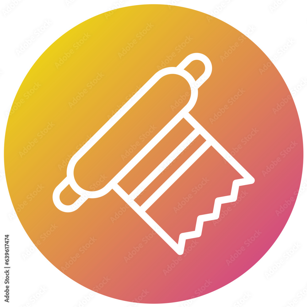 Plastic wrap Vector Icon Design Illustration
