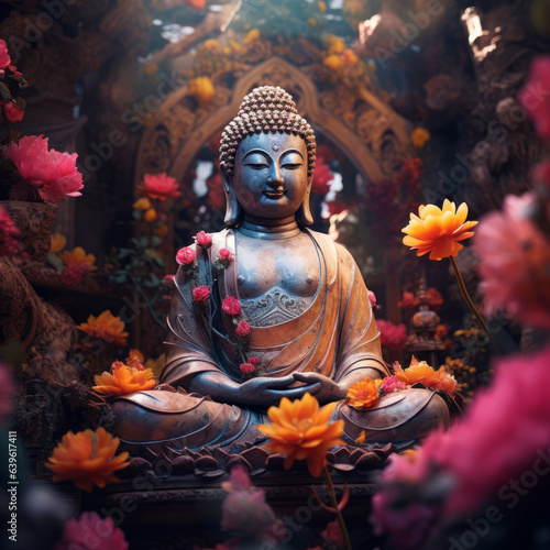 A Buddha statue emits a big power © Guido Amrein