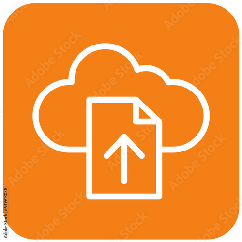 File upload Vector Icon Design Illustration