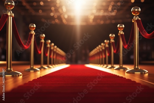 red carpet for very important person artist