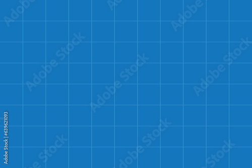 A grid line in blue background. Isolated Vector Illustration.