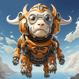 The Golden Goat Robot in Development,Generative Ai