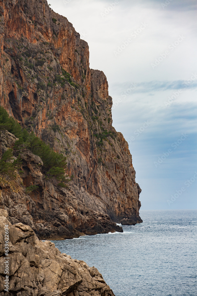 Steilküste von Sa Calobra, Mallorca