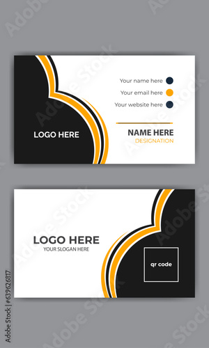 Double sided personal business card.