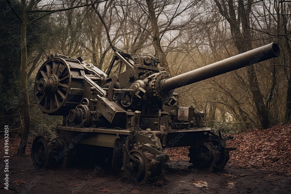 anti-aircraft machine gun during the war anti-aircraft machine gun during the war