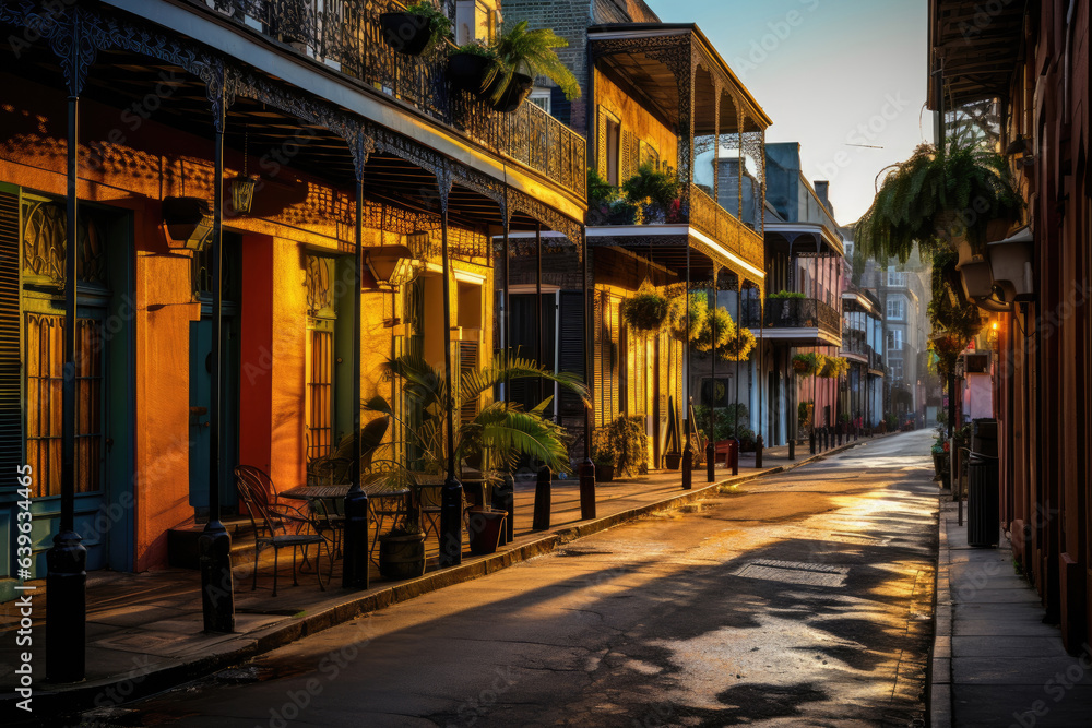 French Quarter in the USA