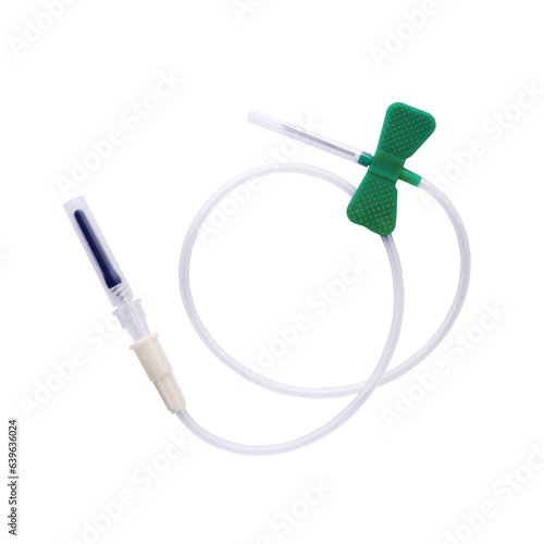 Blood collection set and luer adapter photo