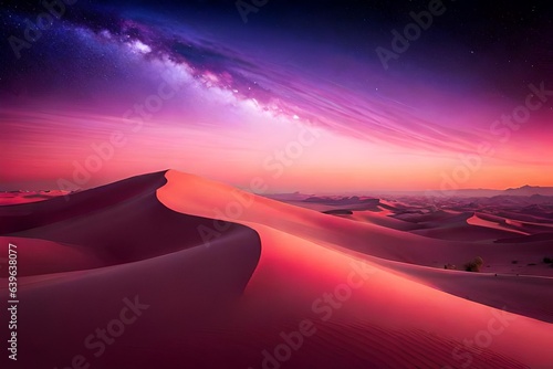 sunset in the desert © insta_photos