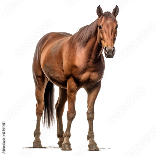 Cheval Quarter Horse Originaire des   tats-Unis    talon avec transparence  sans background
