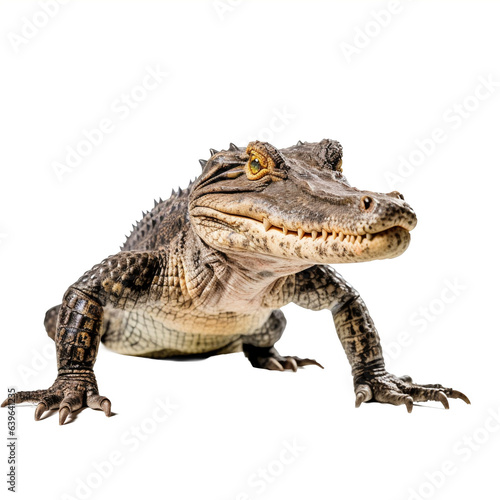 Alligator avec transparence  sans background