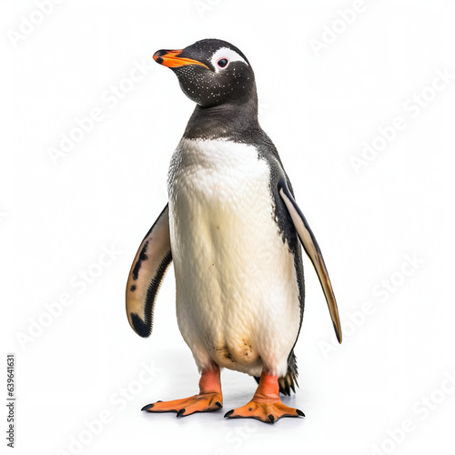 Pingouin avec transparence  sans background