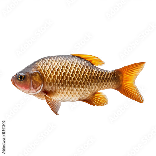 Carpe (poisson) avec transparence, sans background