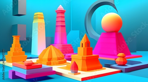 Color gradient blur backgro...