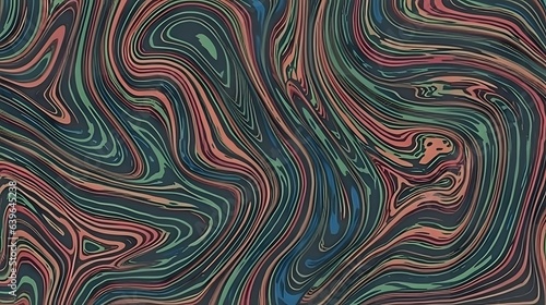 Abstract wavy lines. Beauti...