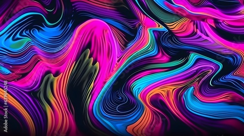 Abstract wavy lines. Beautiful texture. Pattern waves abstraction. Modern background for web site graphics.