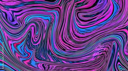 Abstract wavy lines. Beautiful texture. Pattern waves abstraction. Modern bac...