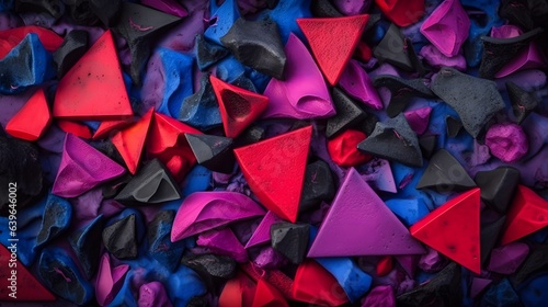 Color gradient blur background design. Abstract colorful background with shapes.