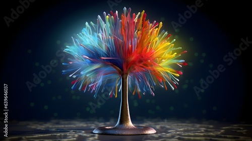 Color gradient blur backgro...