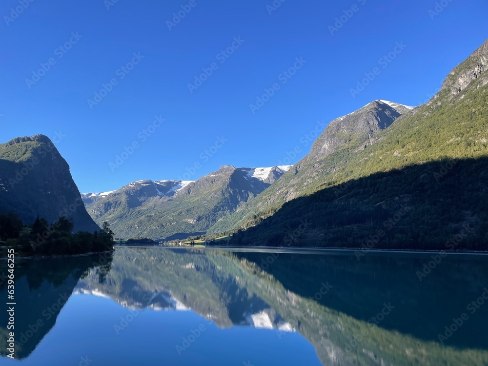 Fjord Olden Norway