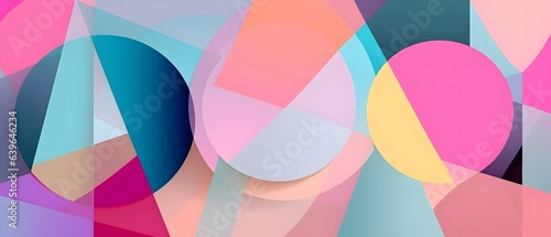 Geometry minimalistic artwork poster background, simple shape and figure. Abstract pattern design