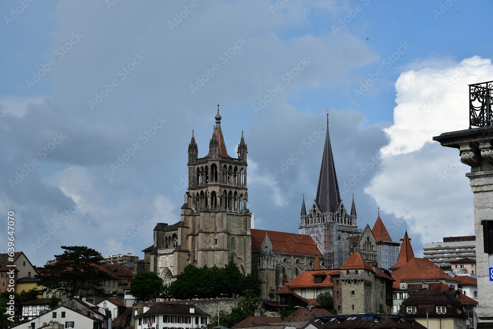 cathédrale de Lausanne, Suisse, Vaud