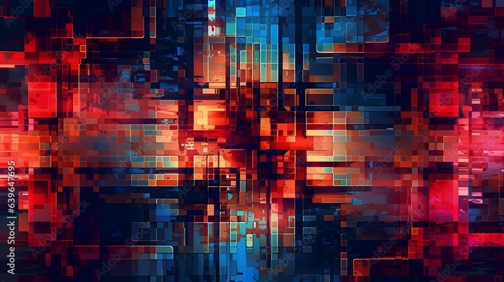 Design abstract digital pixel noise glitch background, error video TV damage. Design abstract digital pixel noise glitch background, error video TV damage.